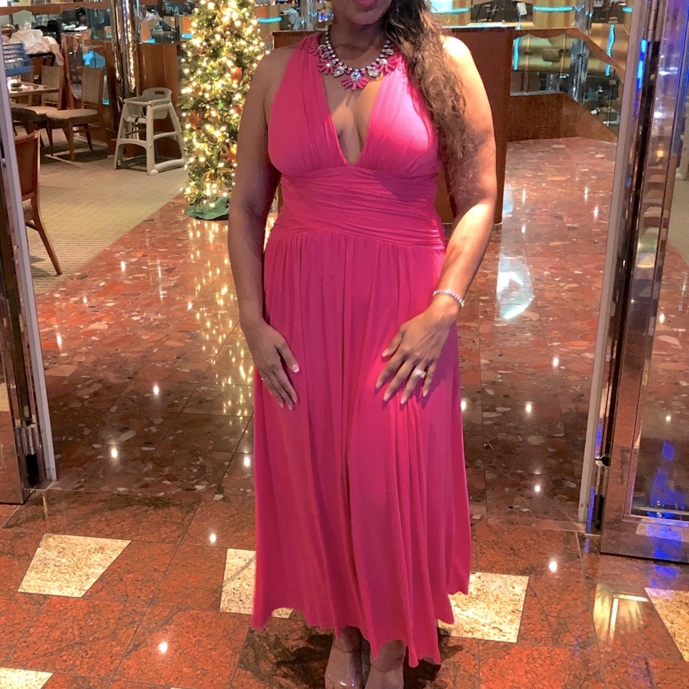 Pink maxi dress - Picture 2 of 4